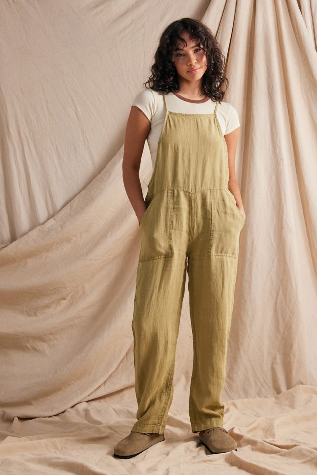 Urban outfitters cheap linen overalls