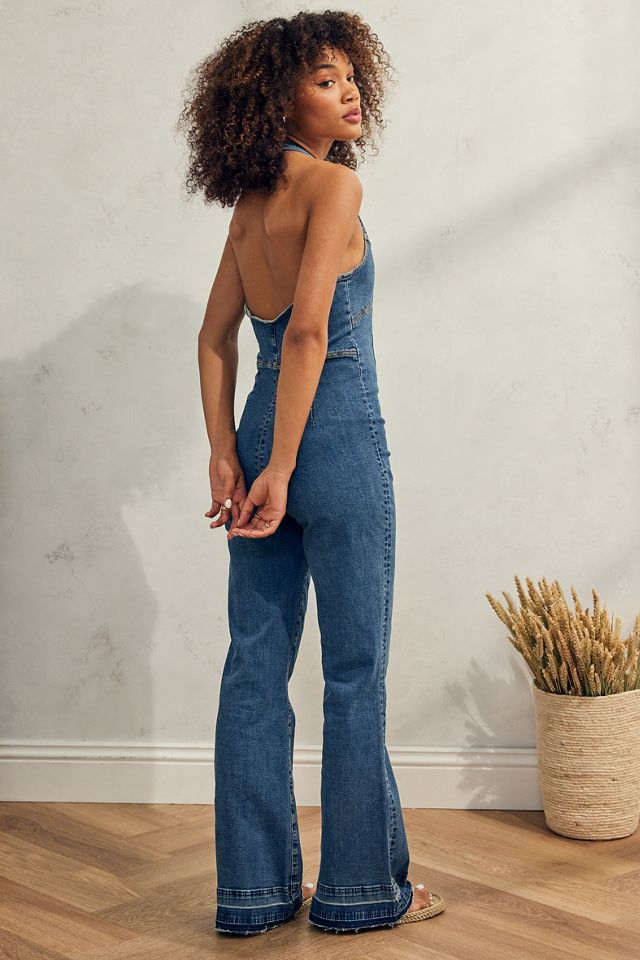 BDG Hailey Seamed Flare Jumpsuit  #2
