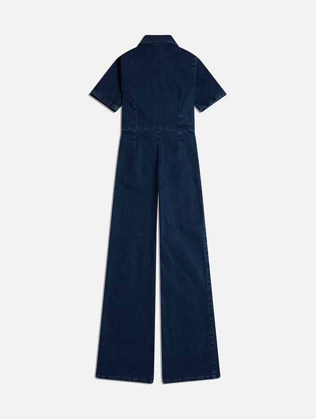 BDG Dark Blue Hello Sunshine Denim Jumpsuit #5
