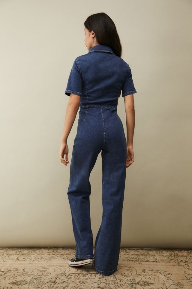 BDG Dark Blue Hello Sunshine Denim Jumpsuit #3