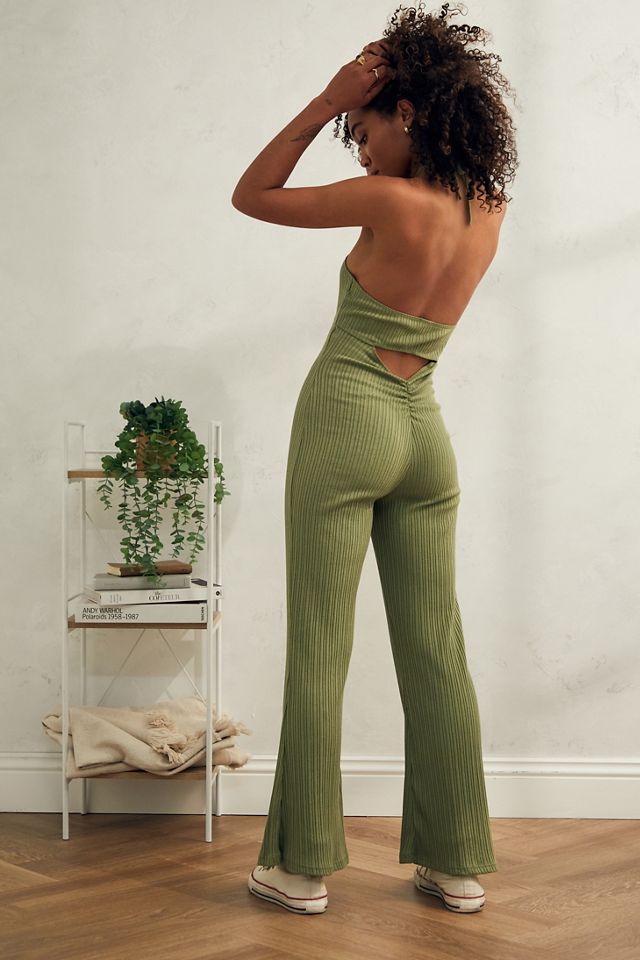 UO Erica Olive Jumpsuit #2