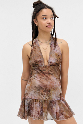 Robe Strobe à Encolure Américaine et Short en taille: TTP - Silence + Noise - Modalova