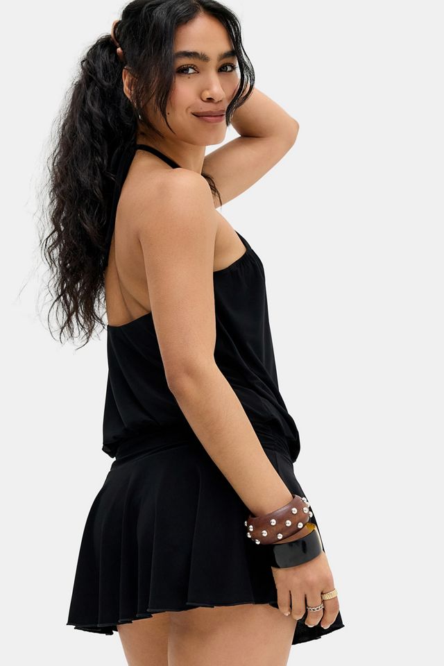 Abito Silence + Noise Livvy Slinky con Halter e Gonna-Shorts #3