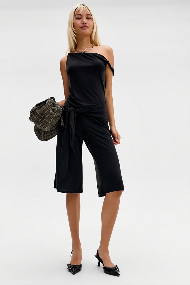 UO Coco Twist Schulterfreier Jumpsuit #1