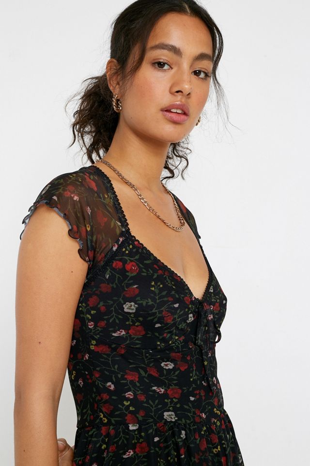 UO Milly Floral Playsuit #2