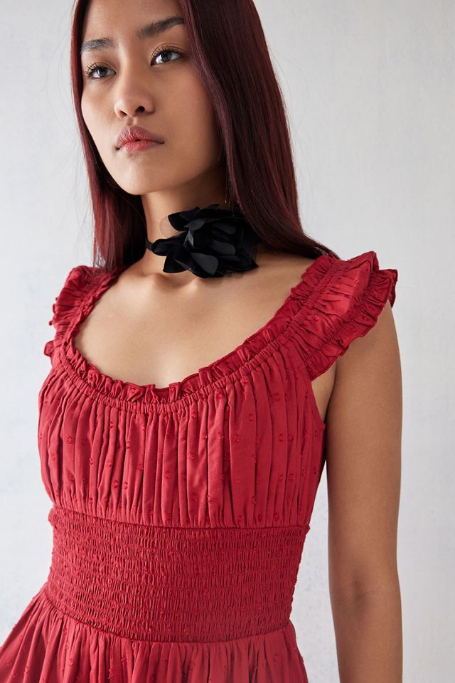 UO Red Rosie Playsuit #2