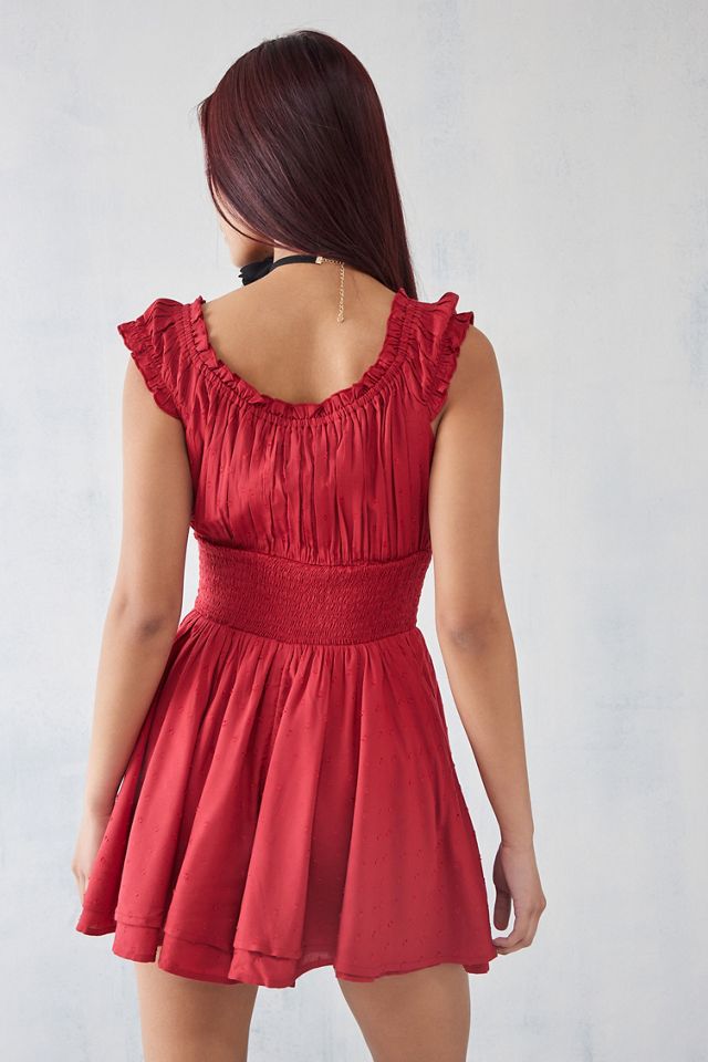 UO Red Rosie Playsuit #3
