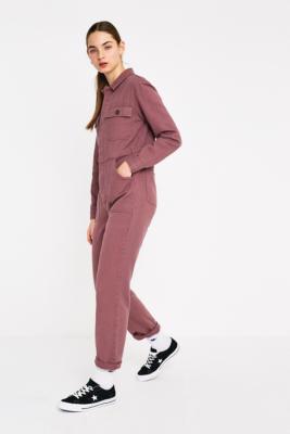 UO Rosie Twill Boilersuit | Urban Outfitters UK