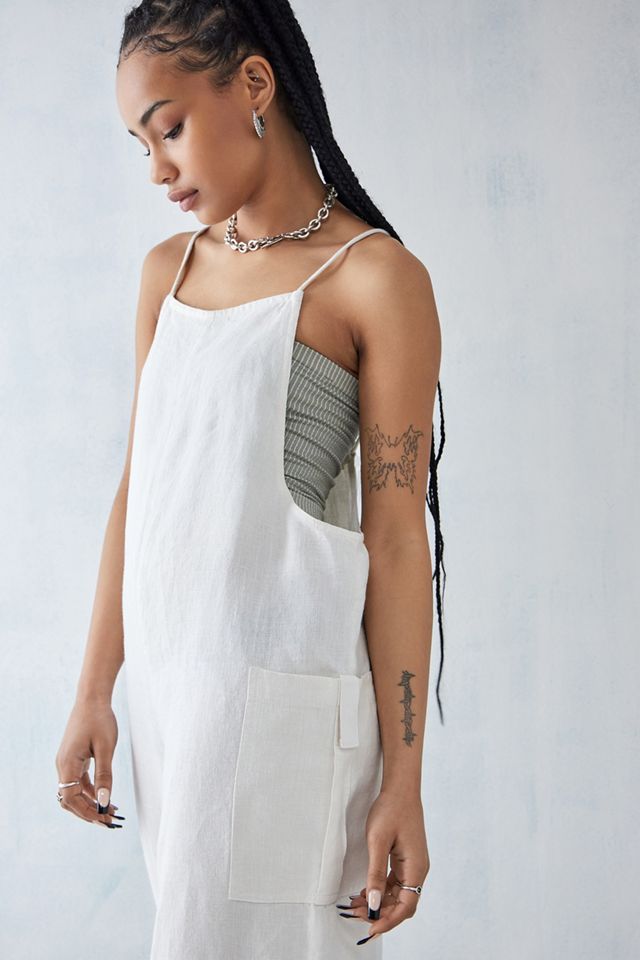 UO May Lässiger Leinen-Overall #2
