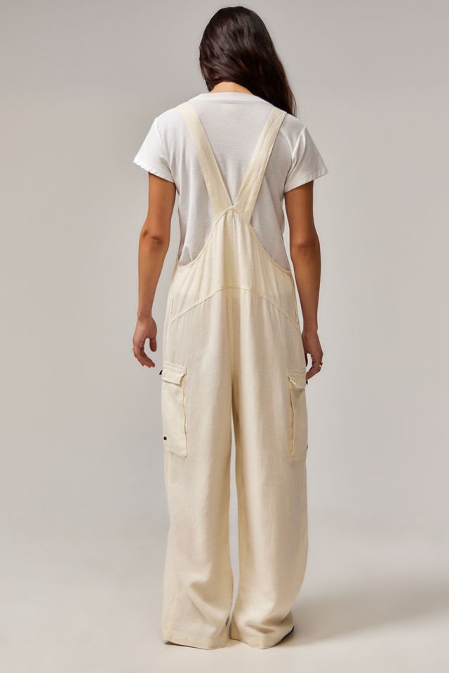 UO Ash Linen Jumpsuit  #3