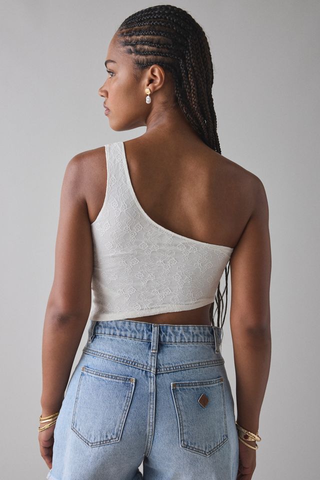 UO Harlow One Shoulder Top #4