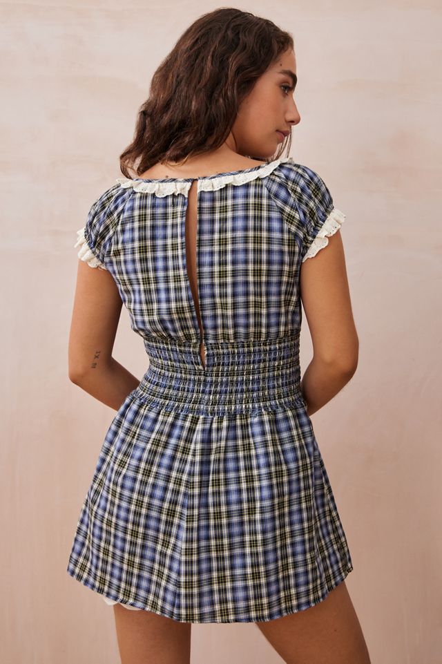 Kimchi Blue Lovella Check Playsuit #4