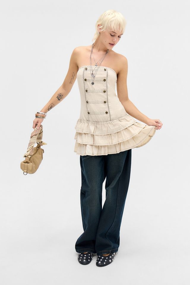 Robe Mini Bandeau Militaire Charlie BDG #1