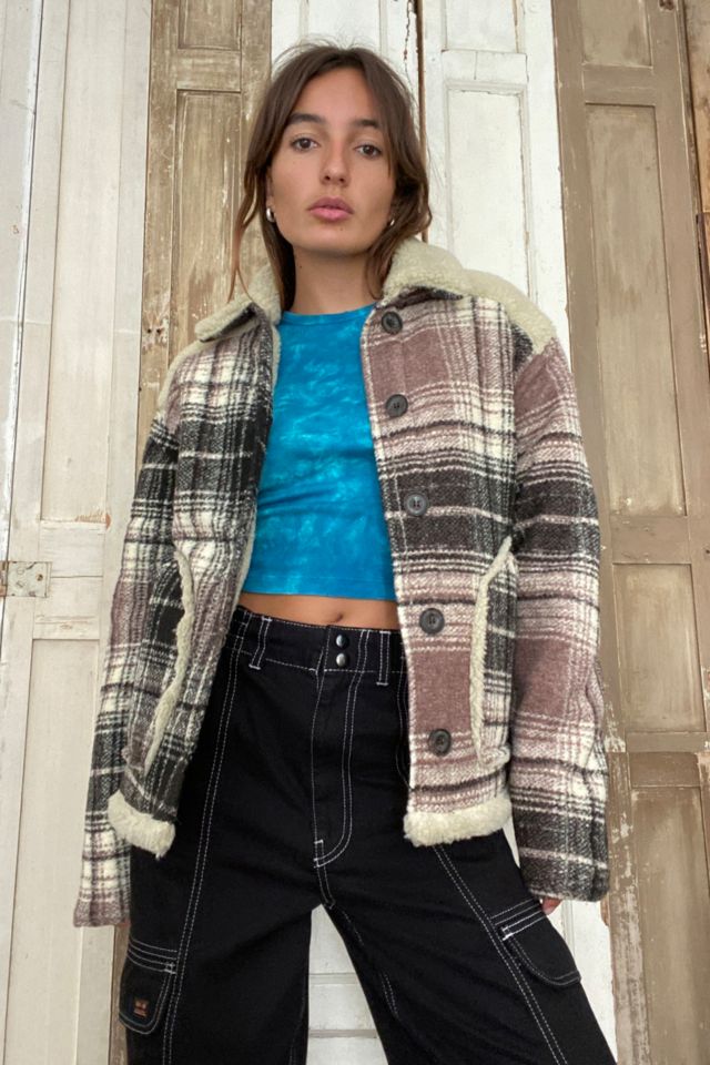 UO Valerian Check Donkey Jacket Urban Outfitters UK