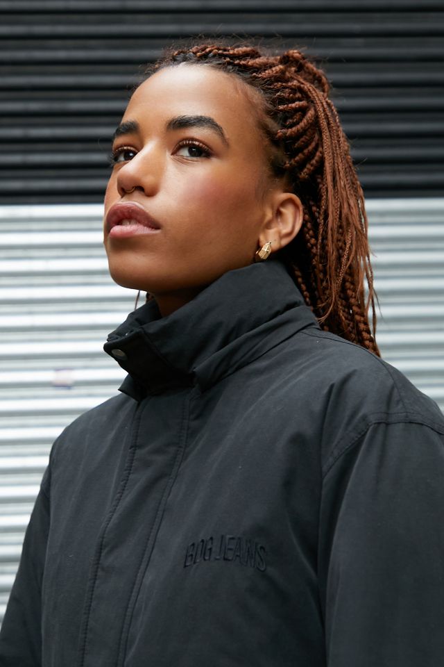 BDG Charlie Abrigo de utilidad con capucha de gran tamaño  #4