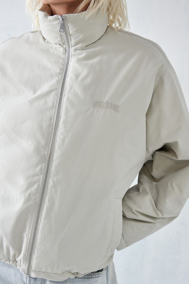 BDG Oversized Washed Bomber Jacket  #1