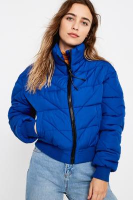 urban outfitters blue puffer