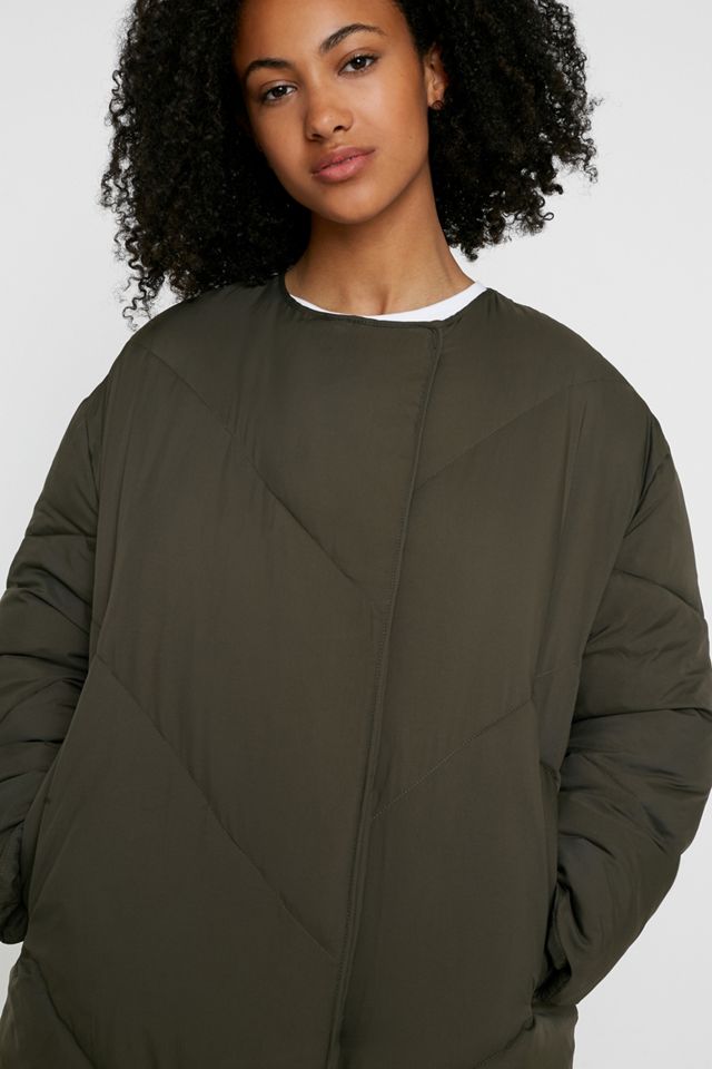 UO – Steppjacke in Maxilänge #1