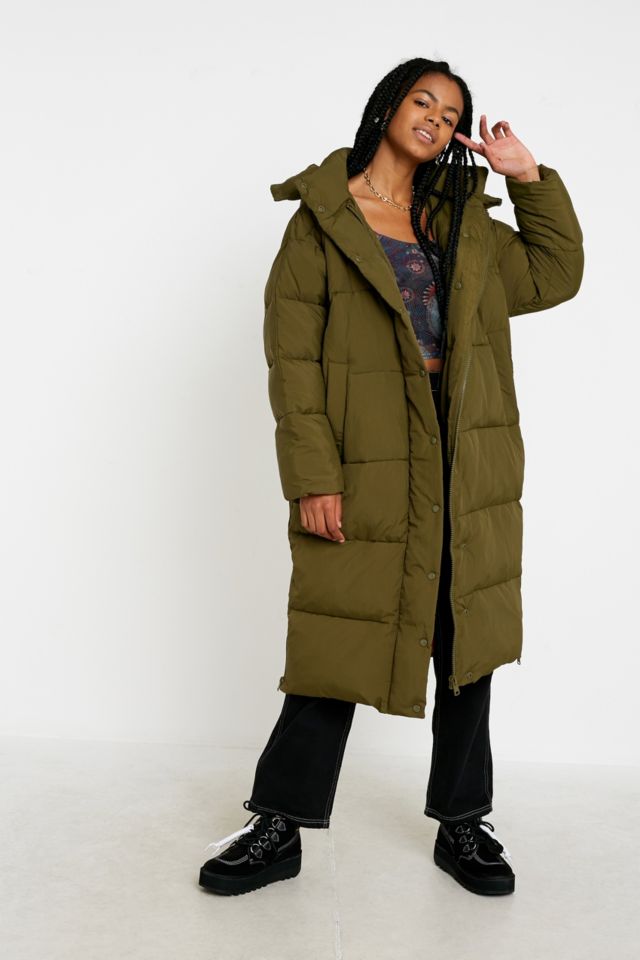 Uo mae hooded outlet puffer jacket