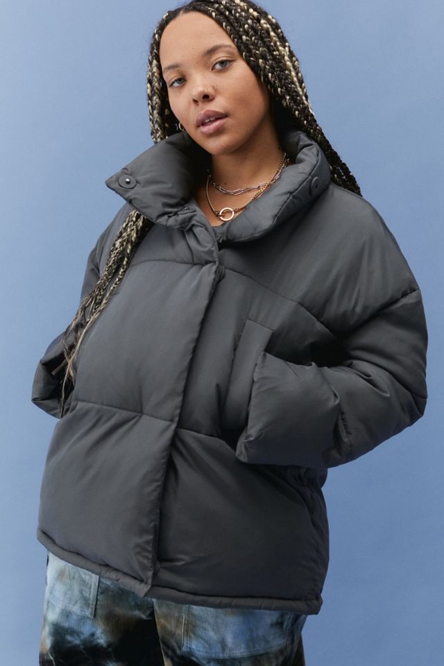 Black puffer jacket urban cheap outfitters