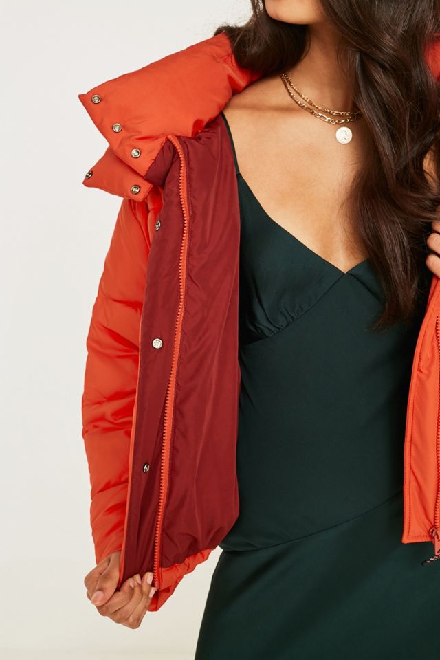 UO - Doudoune à doublure contrastante orange #5