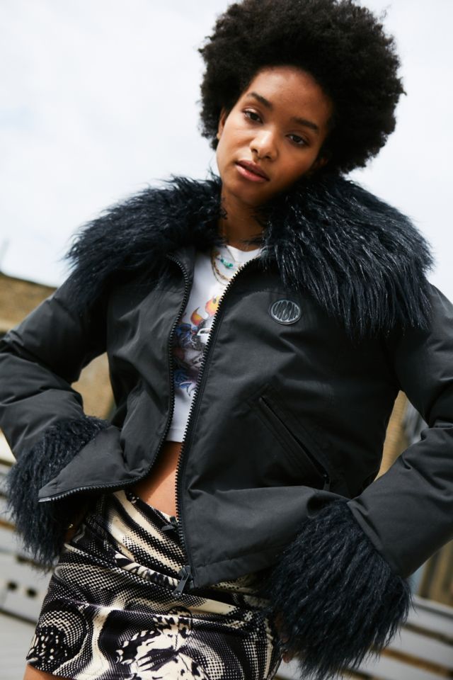 Urban outfitters outlet fur jacket