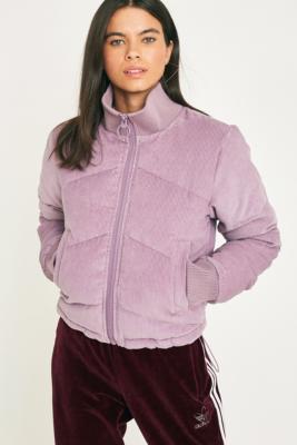 urban outfitters purple puffer jacket