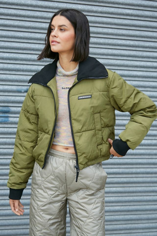 Cropped puffer outlet jacket urban outfitters