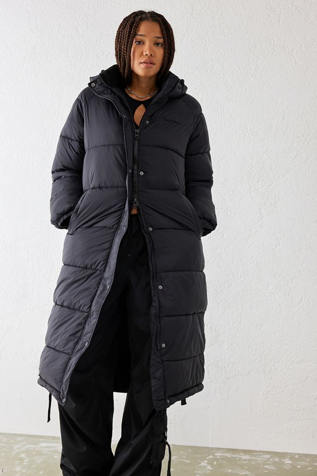 iets frans... Black Longline Thermore® Puffer Coat #1