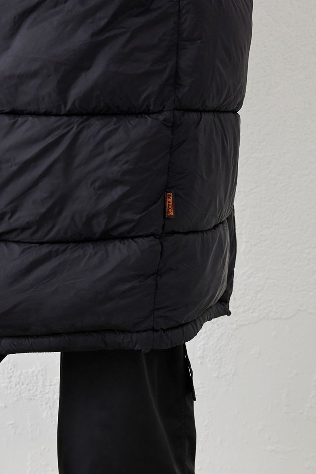 iets frans... Black Longline Thermore® Puffer Coat #2
