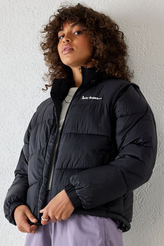 Patta Zip Off Sleeve Puffer Jacket
