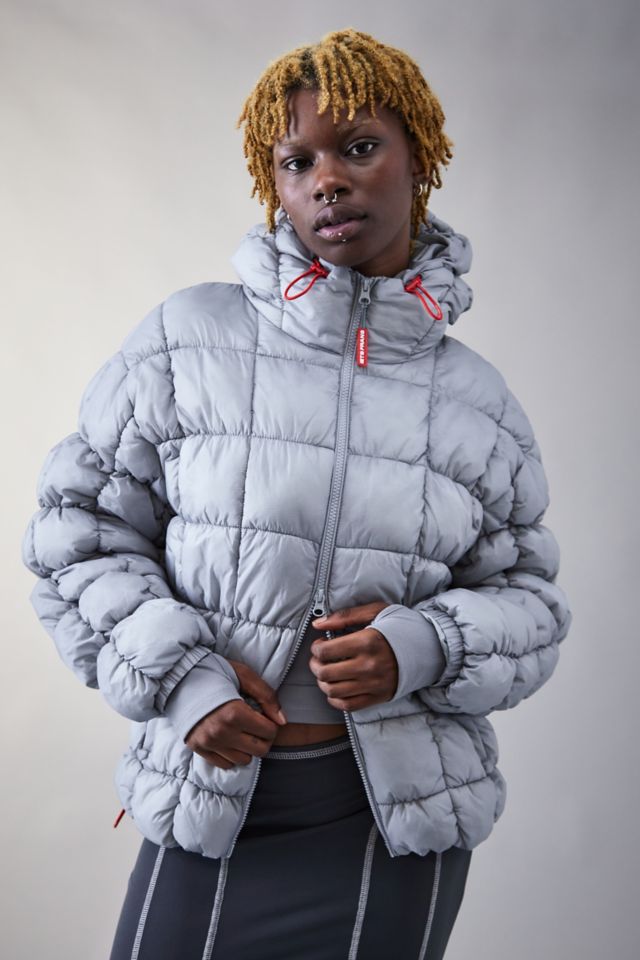 iets frans Ruched Puffer Jacket Urban Outfitters UK