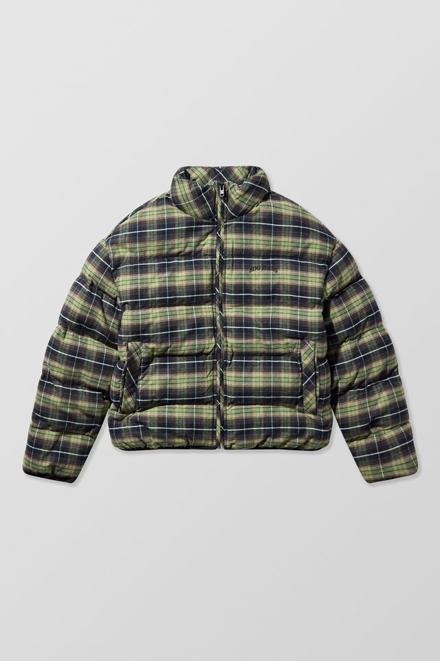 BDG Check Puffer Jacket #4