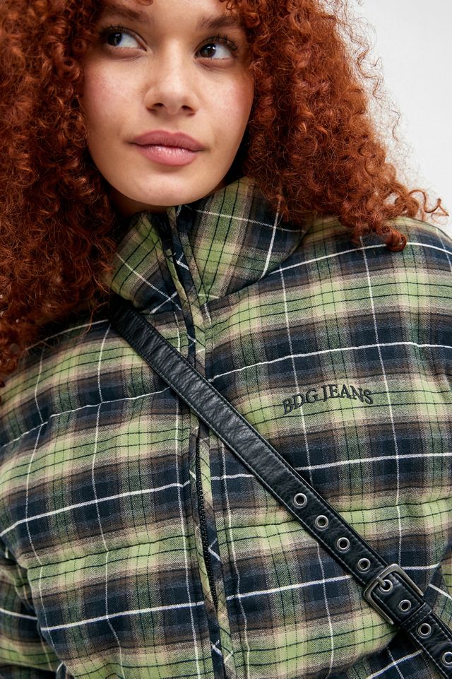 BDG Check Puffer Jacket #2