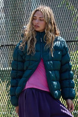 iets frans... Quinn Quilted Puffer Jacket