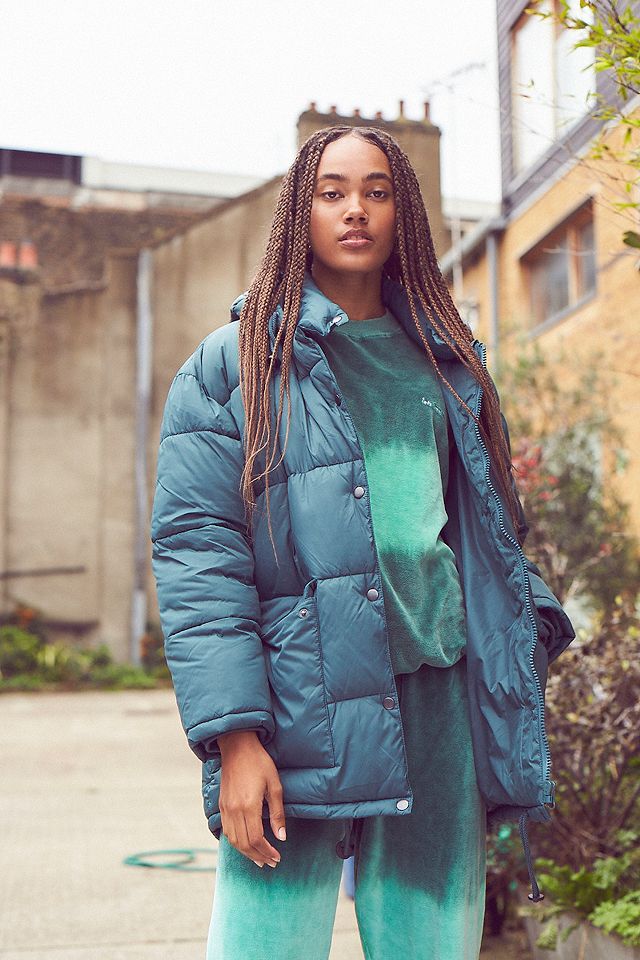 iets frans... Hooded Midi Puffer Jacket | Urban Outfitters UK