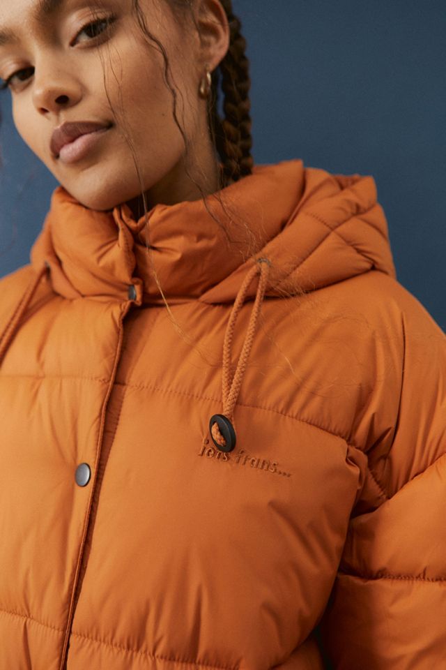 iets frans... Hooded Midi Puffer Jacket #2