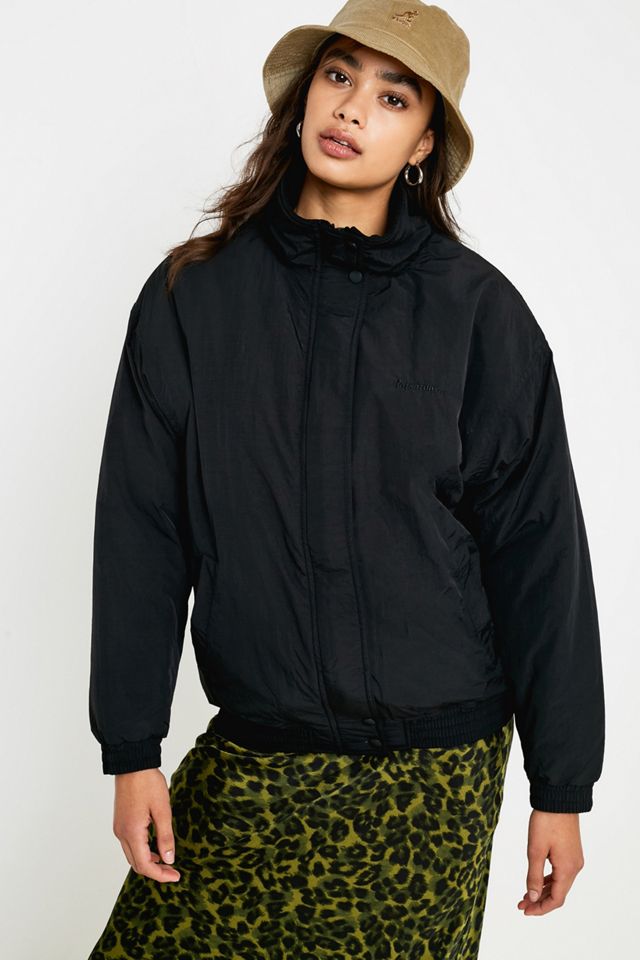 Urban outfitters 2025 black bomber jacket