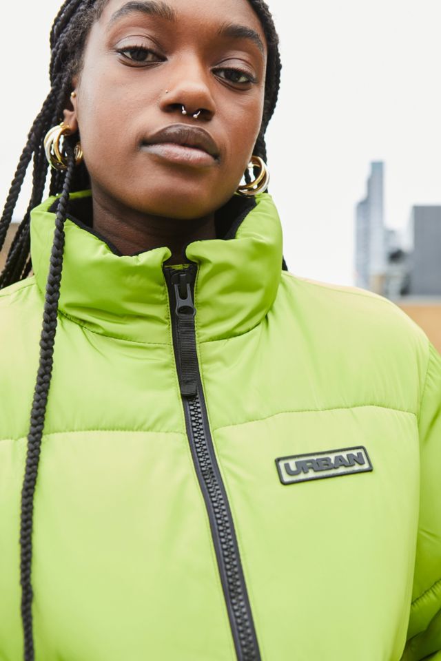 UO Y2K Cropped Puffer Jacket Urban Outfitters UK