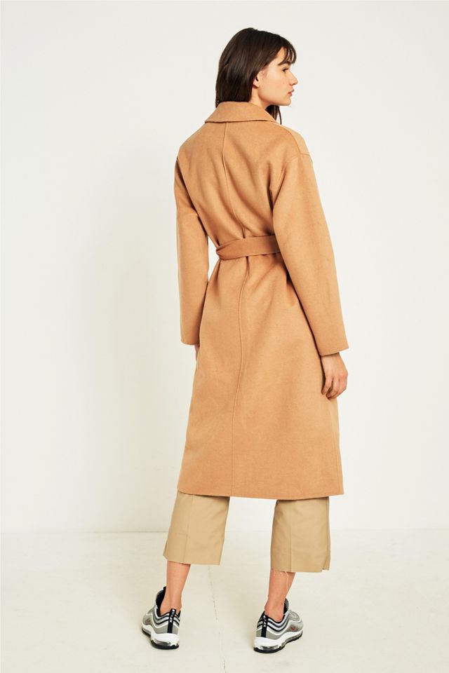 UO Camel Belted Duster Coat #3
