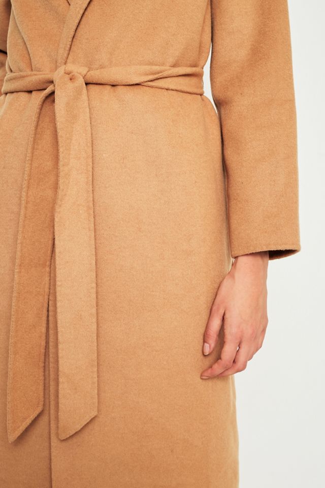 UO Camel Belted Duster Coat #5