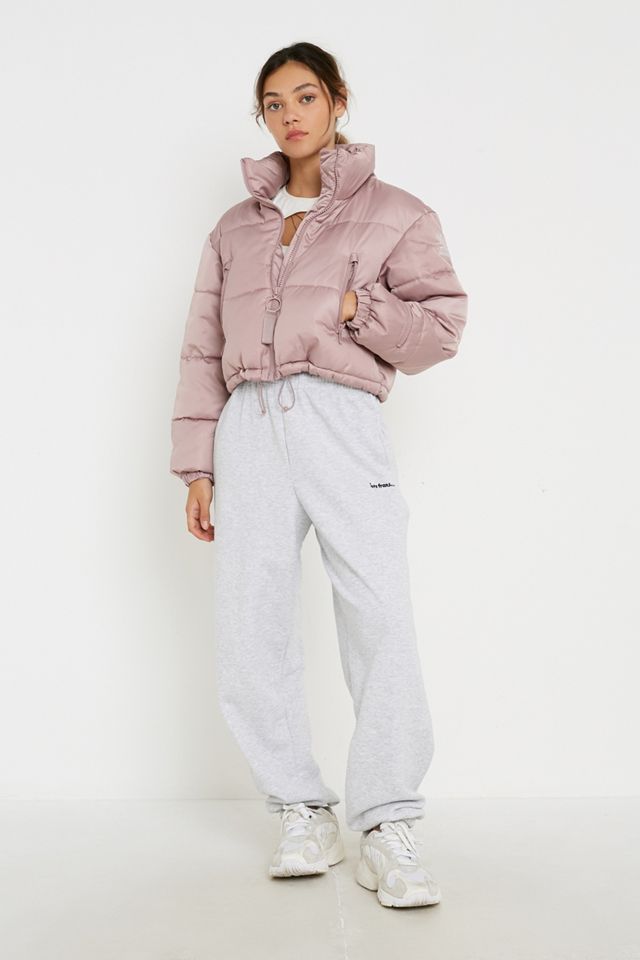 UO Satin Super Cropped Puffer Jacket #2