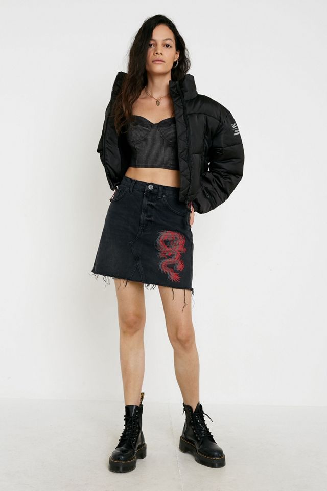 UO - Doudoune ultra-courte avec strass #1