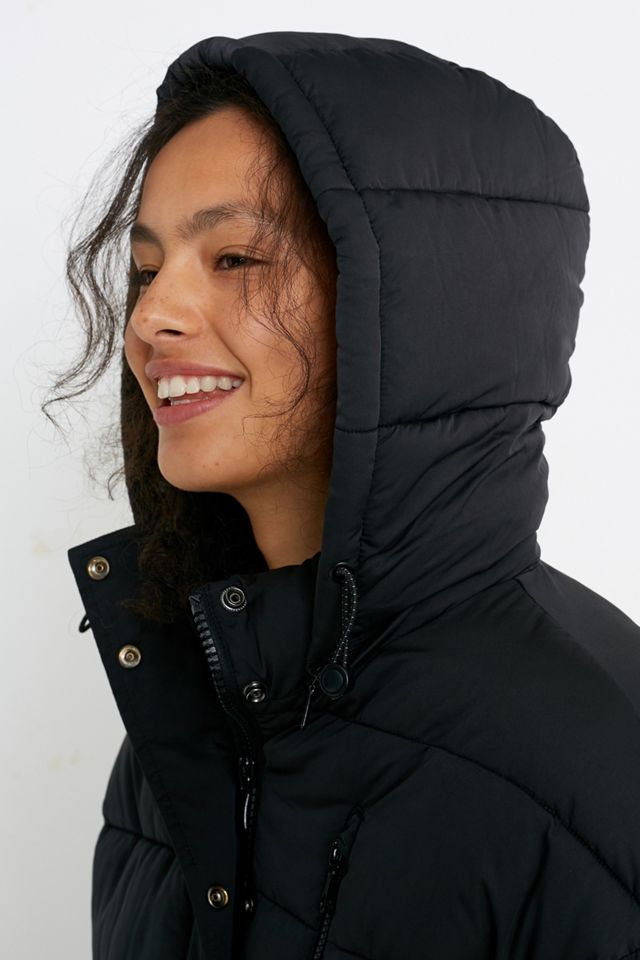 iets frans... Longline Hooded Puffer Jacket #1