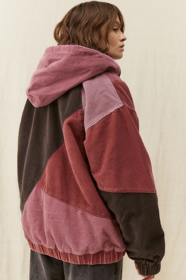 BDG – Skater-Jacke aus Cord im Patchwork-Style #2