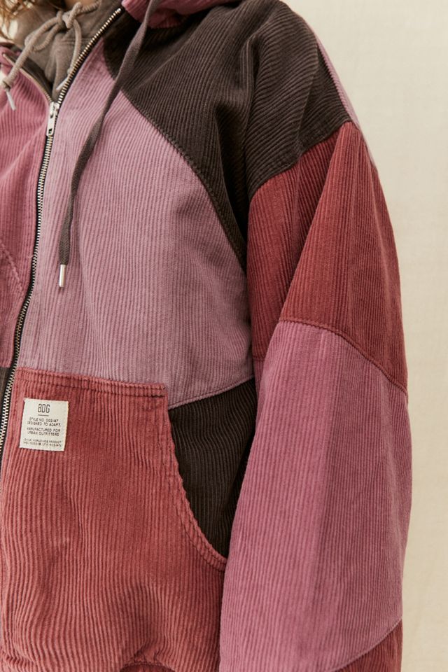 BDG – Skater-Jacke aus Cord im Patchwork-Style #3