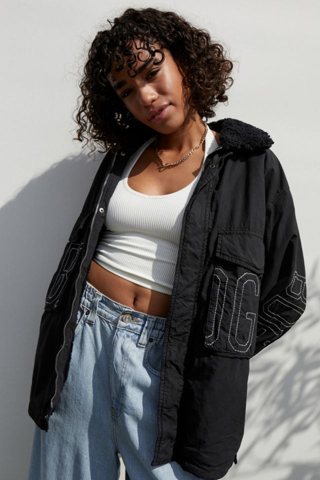 Urban outfitters hotsell borg jacket