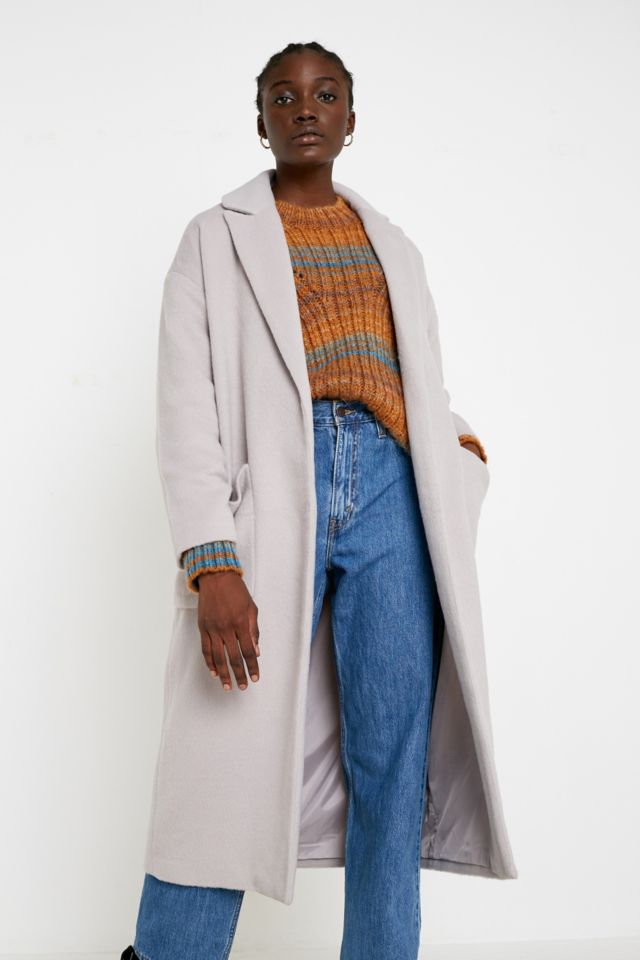 UO Chuck On Longline Duster Coat | Urban Outfitters UK