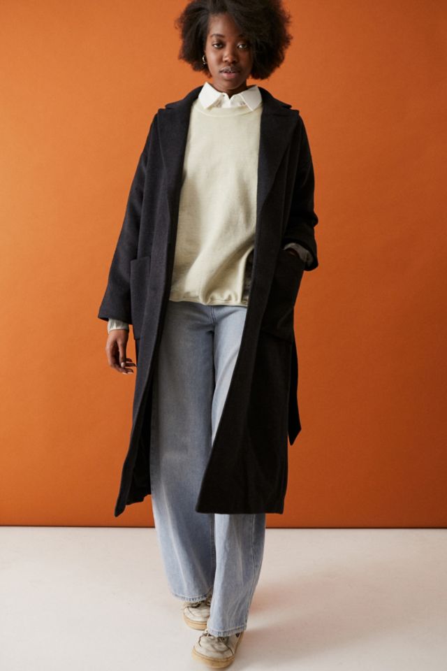 Urban outfitters wool coat sale