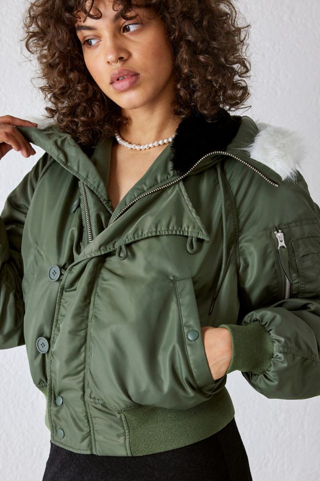 Cropped 2025 parka jacket